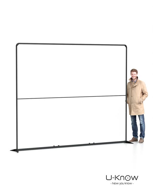 AEROSTAND 300  STAND NOIR HD 3 X 2,3 M
