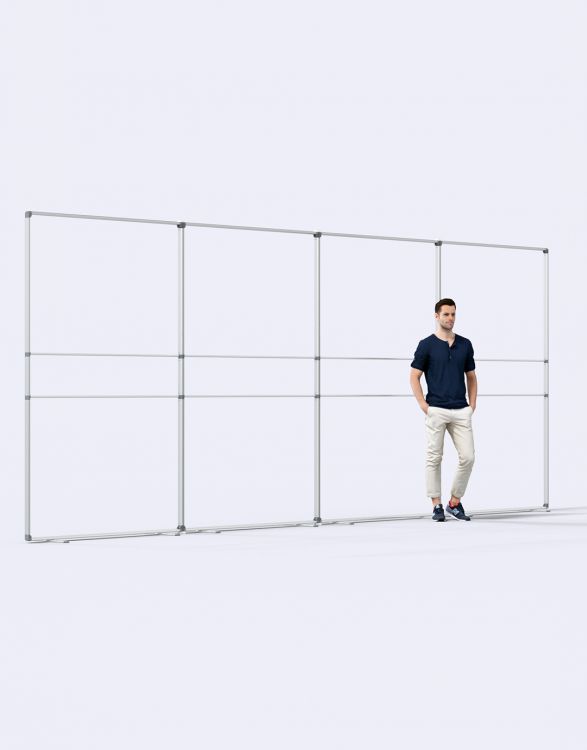 LIGHTFRAME 600  Cadre aluminium autoportant 600x230cm