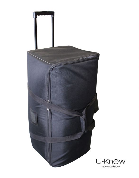 TROLLAIR Noir Mono  TROLLEY 1200D Matelassé - 80x40x38cm