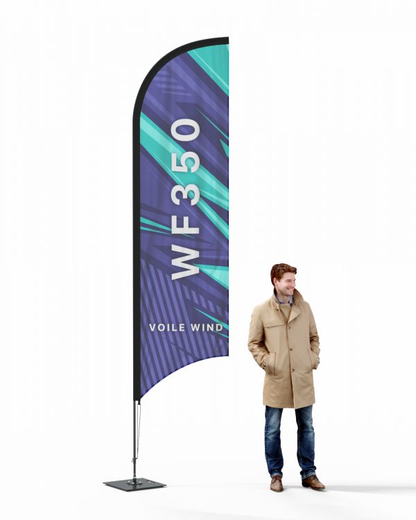 WF 350  VOILE WIND 3M50